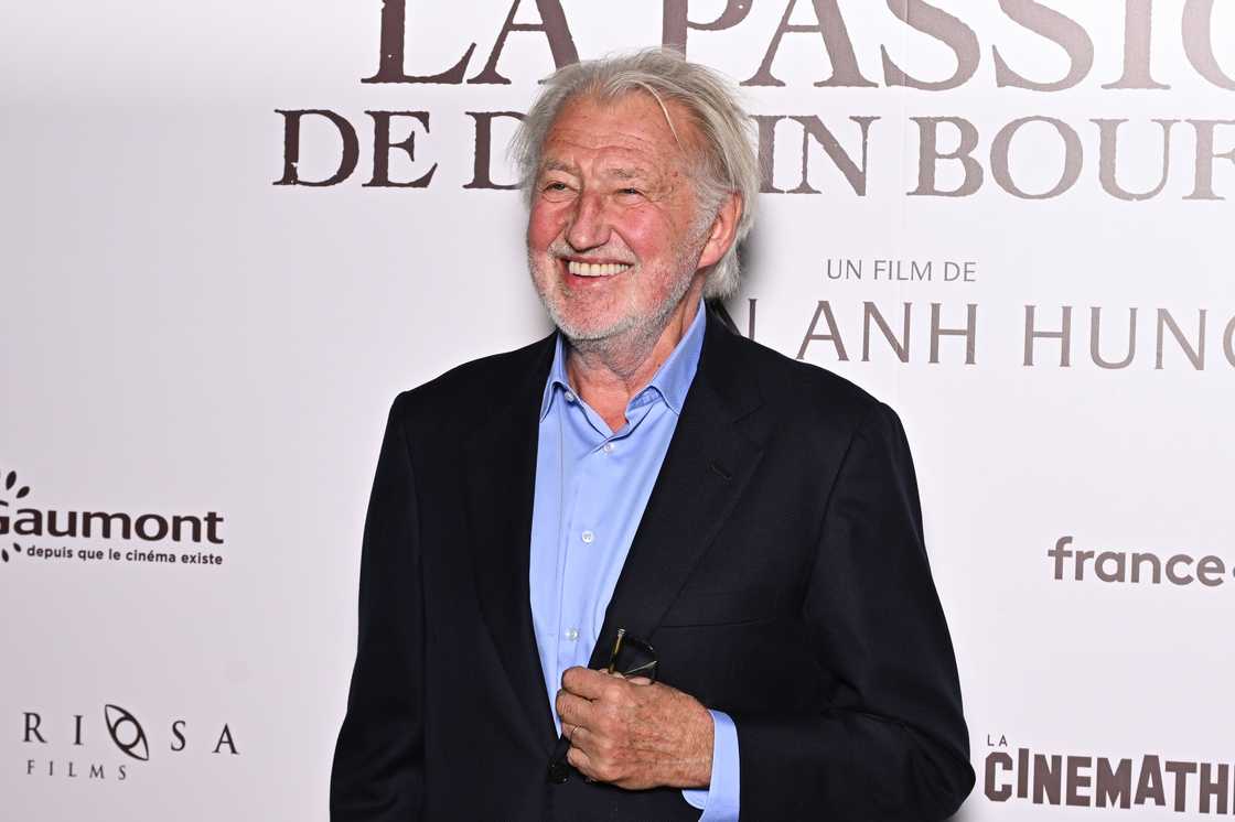 Chef Pierre Gagnaire attends the "La Passion De Dodin Bouffant" Premiere