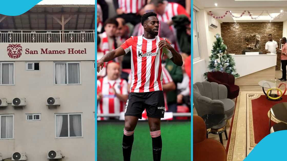Inaki Williams, five-star hotel, Eastern region, Athletic Club, hotel, Ghana football, Ghana Black Stars, San Mames. Inaki Williams, five-star hotel, Eastern region, Athletic Club, hotel, Ghana football, Ghana Black Stars, San Mames.