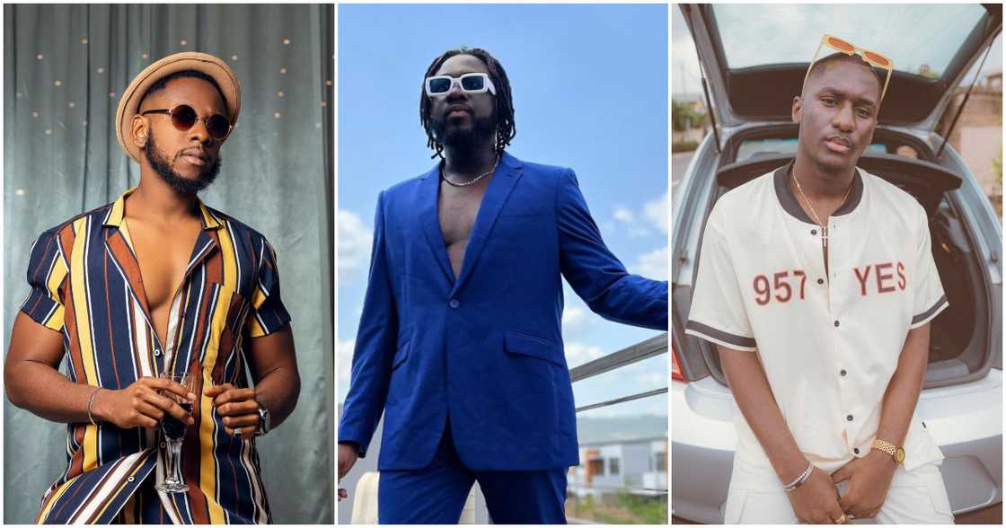 Saahene Osei, Sharaf Mahama, Aaron Adatsi And Other Young And Rich Fashionable Male Stars Saahene Osei, Sharaf Mahama, Aaron Adatsi And Other Young And Rich Fashionable Male Stars