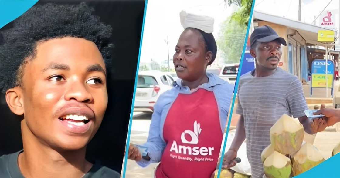 McBliss, content creator, street hawkers, traders in the markets, Kumasi McBliss, content creator, street hawkers, traders in the markets, Kumasi