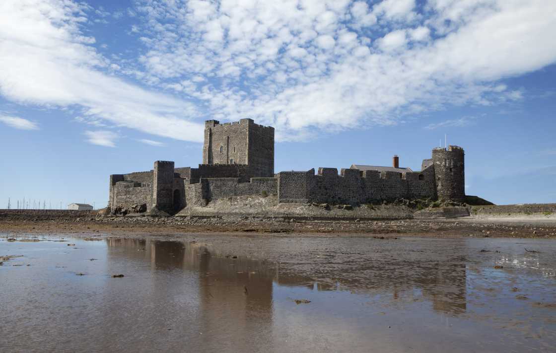 Carrickfergus Castle in Ireland