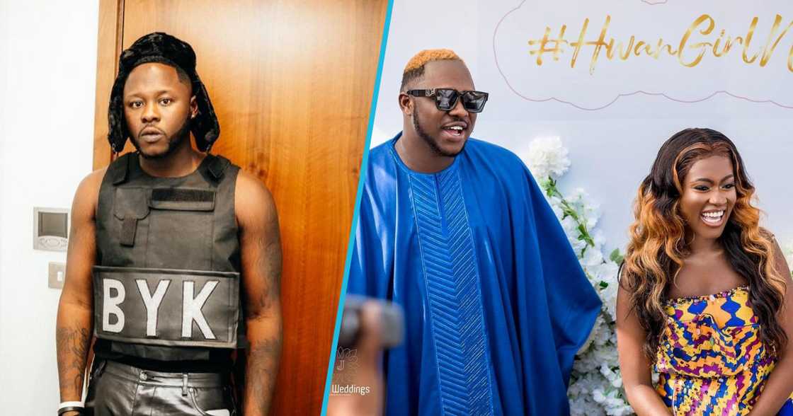 Medikal and Fella Makafui in photos Medikal and Fella Makafui in photos