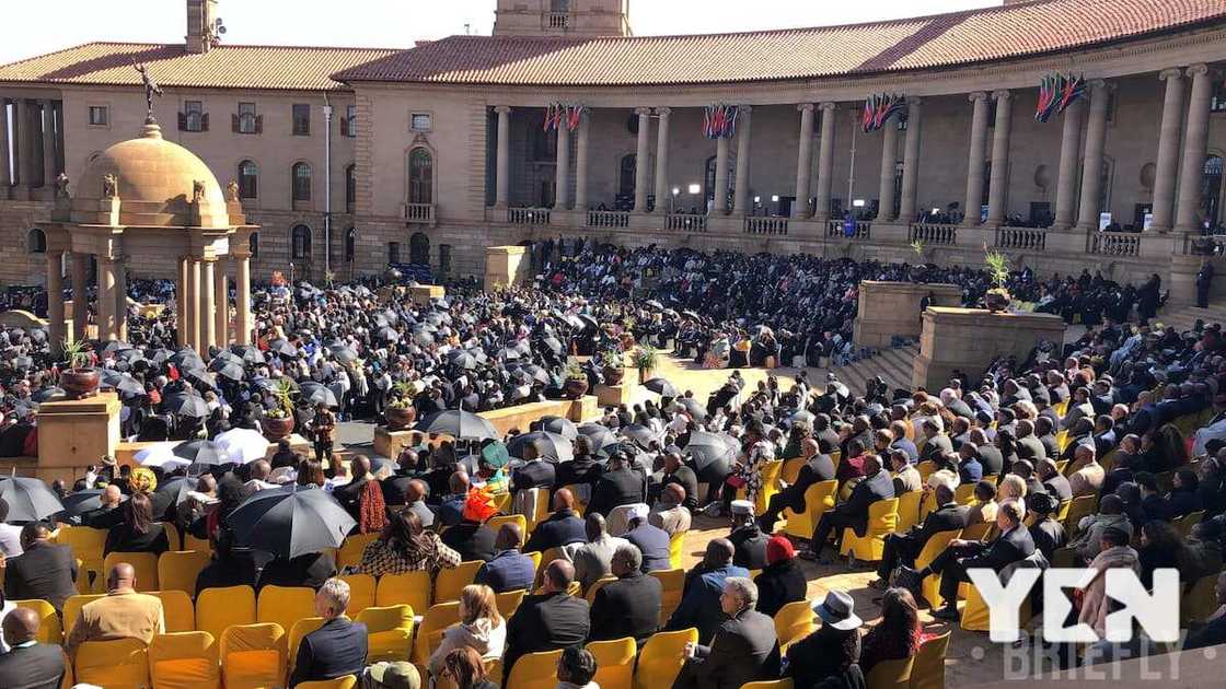 President Cyril Ramaphosa's inauguration on Wednesday, 19 June 2024 at the Union Buildings in Tshwane President Cyril Ramaphosa's inauguration on Wednesday, 19 June 2024 at the Union Buildings in Tshwane