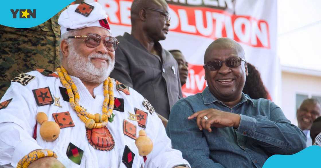 Mahama and Rawlings