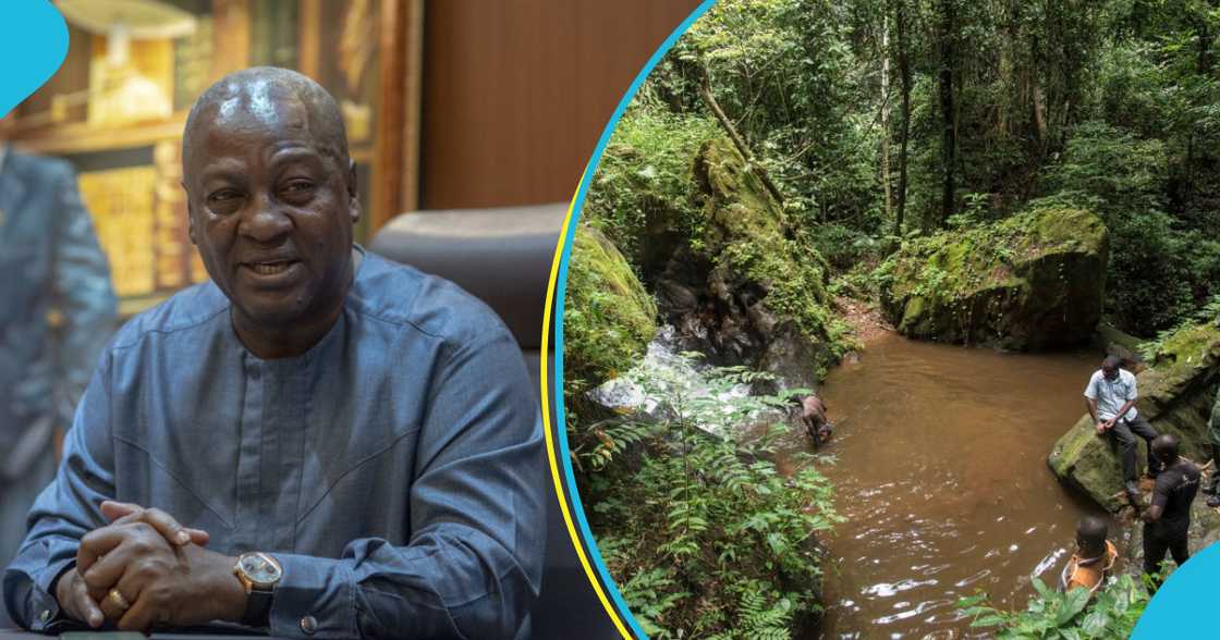 Mahama Pledges To Ban Mining In Forest Reserves Mahama Pledges To Ban Mining In Forest Reserves