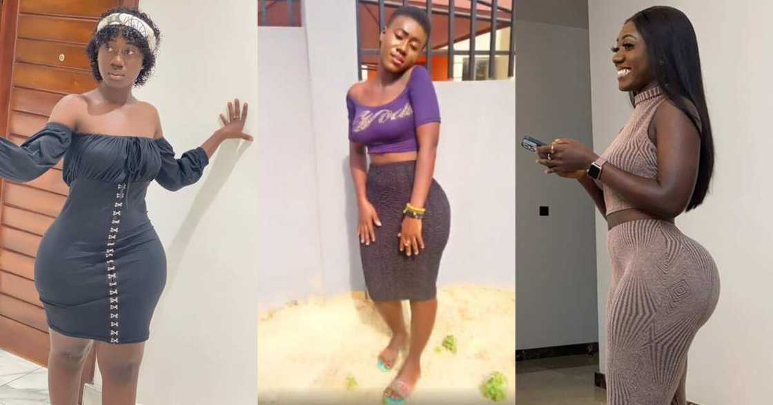 Hajia Bintu: Tik Tok star drops teenage photos Hajia Bintu: Tik Tok star drops teenage photos