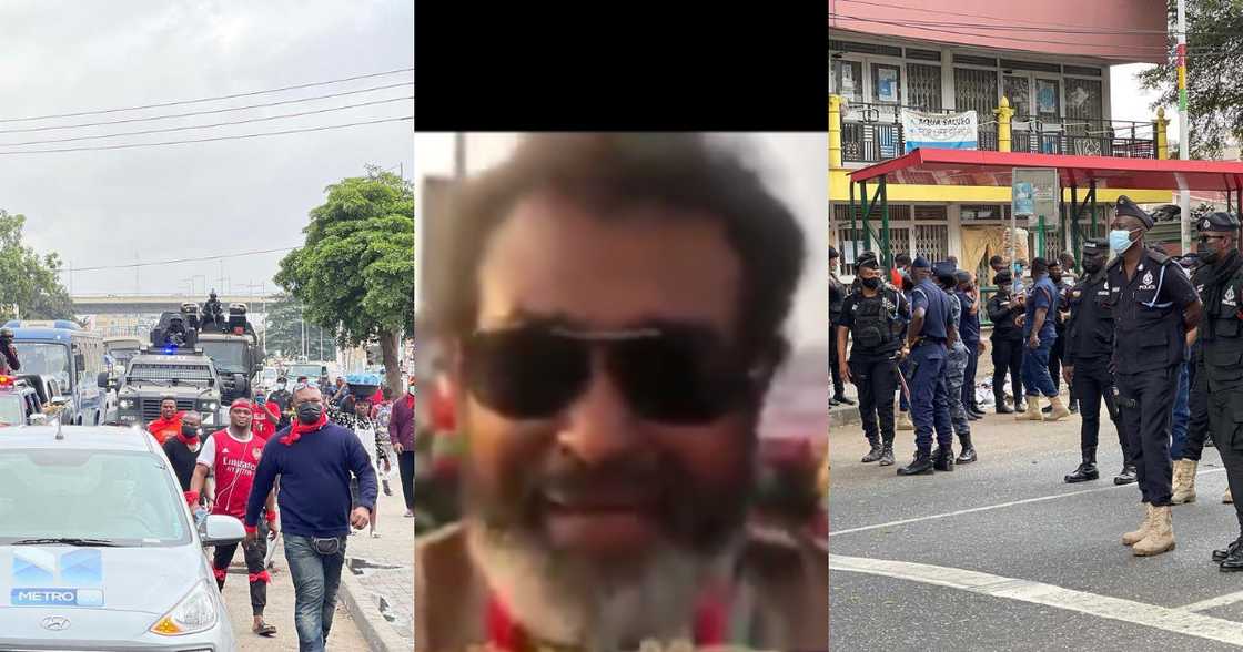 Video drops as Rawlings lookalike storms #FixTheCountry demo; blasts gov't