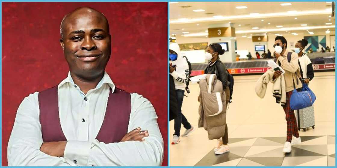 Ghanaian Lecturer Buys Flight Ticket For His TA To Travel And Study In US Ghanaian Lecturer Buys Flight Ticket For His TA To Travel And Study In US