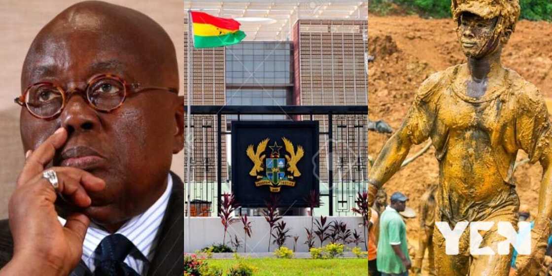 Just in: Jubilee House official picked up over galamsey Just in: Jubilee House official picked up over galamsey