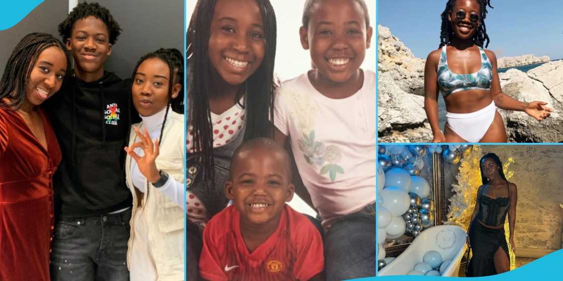 Kobbie Mainoo's gorgeous Ghanaian sisters, Ama and Efia Mainoo Kobbie Mainoo's gorgeous Ghanaian sisters, Ama and Efia Mainoo