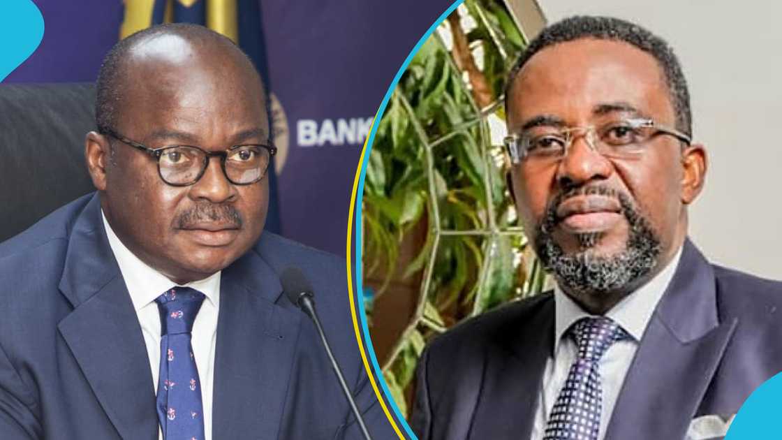 Dr Johnson Asiamah, Bank Of Ghana Governor, Ernest Addison, John Mahama Dr Johnson Asiamah, Bank Of Ghana Governor, Ernest Addison, John Mahama