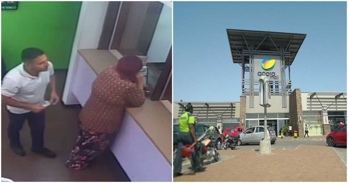 A forex bureau located inside the Accra Mall has been robbed in broad daylight. A forex bureau located inside the Accra Mall has been robbed in broad daylight.