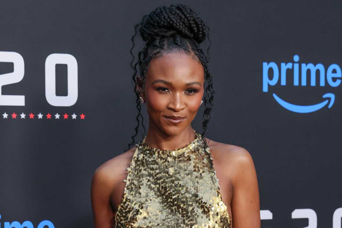 Noxolo Dlamini attends the Los Angeles Premiere of Amazon MGM Studios "G20" Noxolo Dlamini attends the Los Angeles Premiere of Amazon MGM Studios "G20"