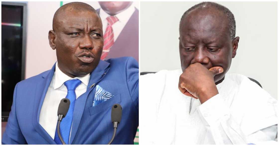 The NDC MP for Bolgatanga Central, Isaac Adongo is demanding the Finance Minister Ken Ofori-Atta resigns after the minority lost the vote on their censure motion The NDC MP for Bolgatanga Central, Isaac Adongo is demanding the Finance Minister Ken Ofori-Atta resigns after the minority lost the vote on their censure motion