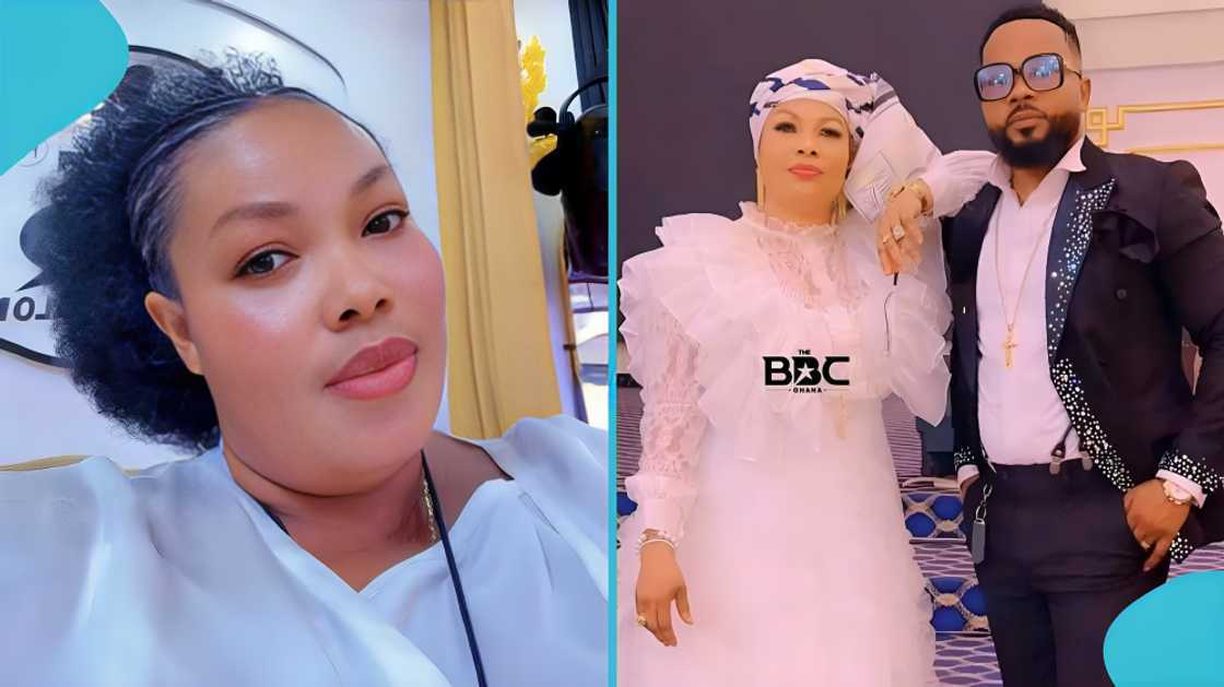 Angel Asiamah, Nana Agradaa, romantic message, prison release, Ghanaian news, social media reactions, Amasaman High Court