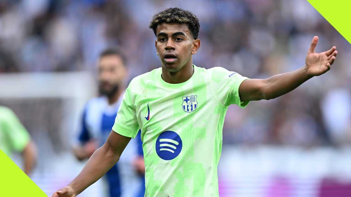 Barcelona star Lamine Yamal explains his reaction to being subbed off against Deportivo Alaves on September 6, 2024. Barcelona star Lamine Yamal explains his reaction to being subbed off against Deportivo Alaves on September 6, 2024.