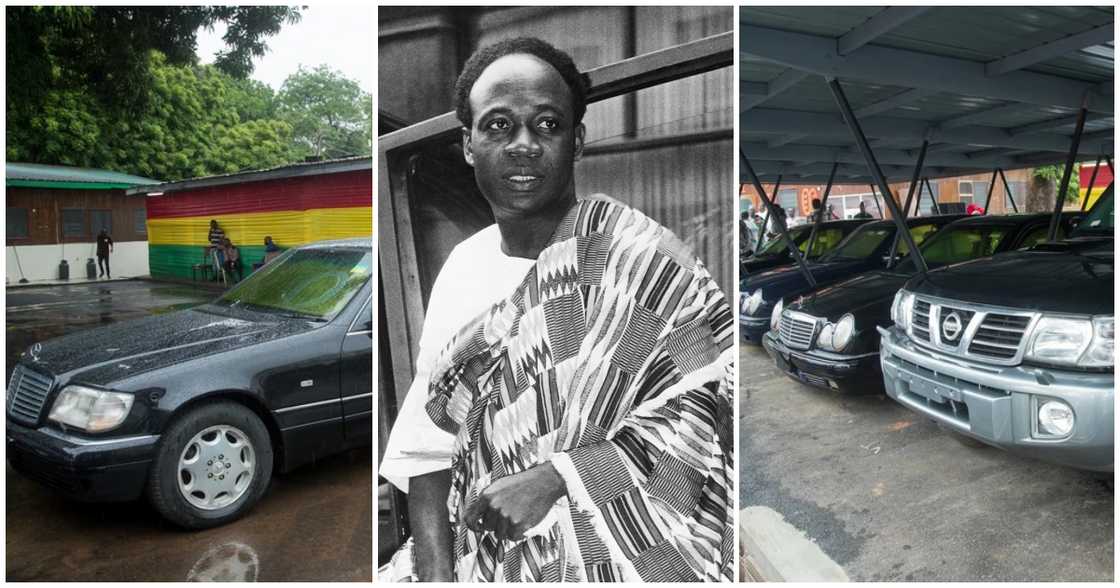 Cars formerly used by Kwame Nkrumah given to National Museum. Cars formerly used by Kwame Nkrumah given to National Museum.