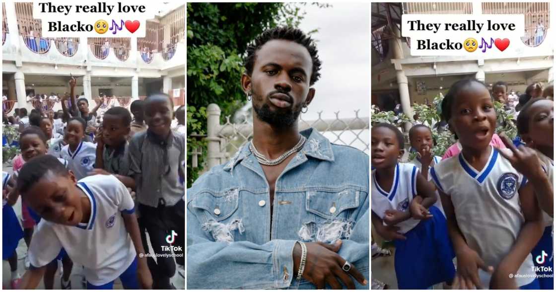 School kids singing to Black Sherif's verse on Abotr3 School kids singing to Black Sherif's verse on Abotr3