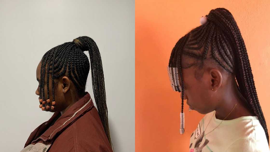 Beads on the side shuku style Beads on the side shuku style