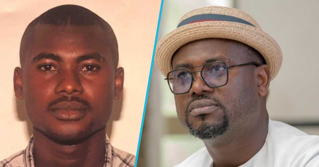 Abeiku Santana then and now.