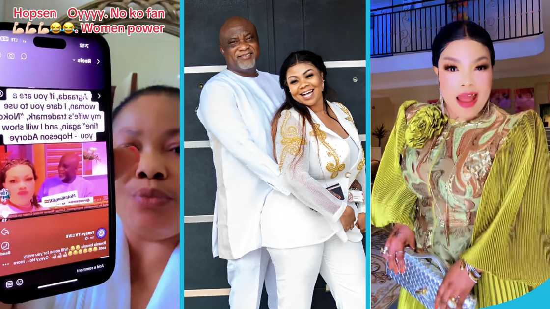 Nana Agradaa, Ghanaian evangelist, Kevin Taylor, US-based journalist, Empress Gifty, Hopeson Adorye, public apology. Nana Agradaa, Ghanaian evangelist, Kevin Taylor, US-based journalist, Empress Gifty, Hopeson Adorye, public apology.