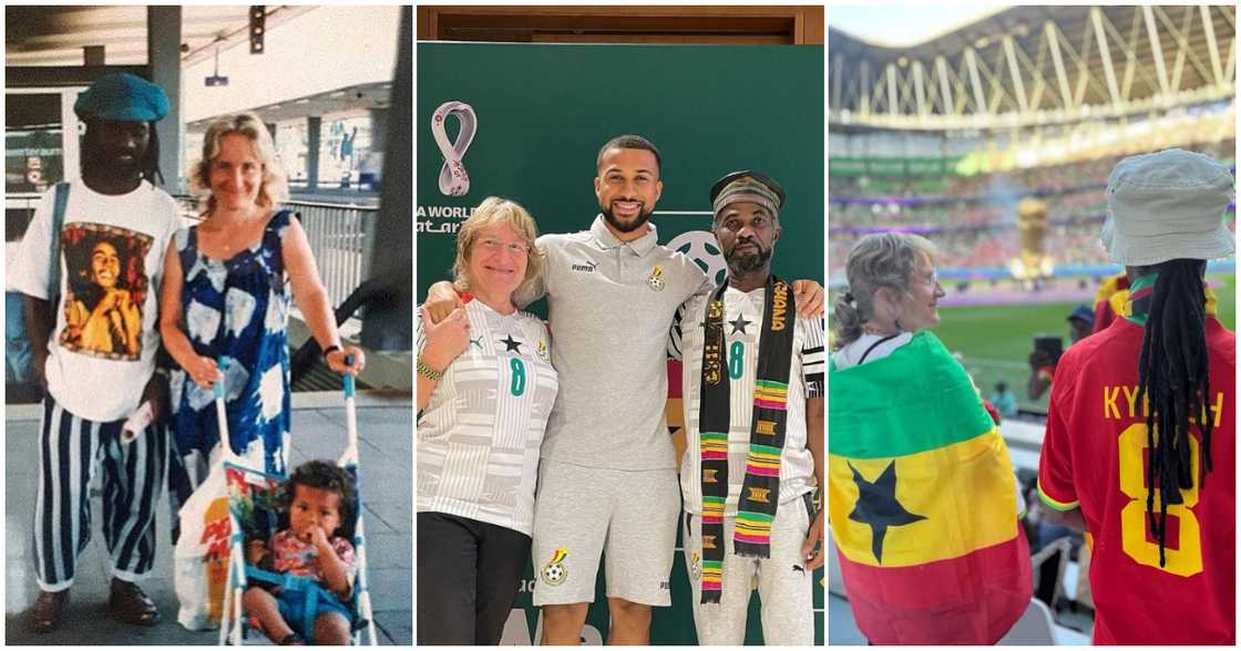 Kofi Kyereh and his lovely parents