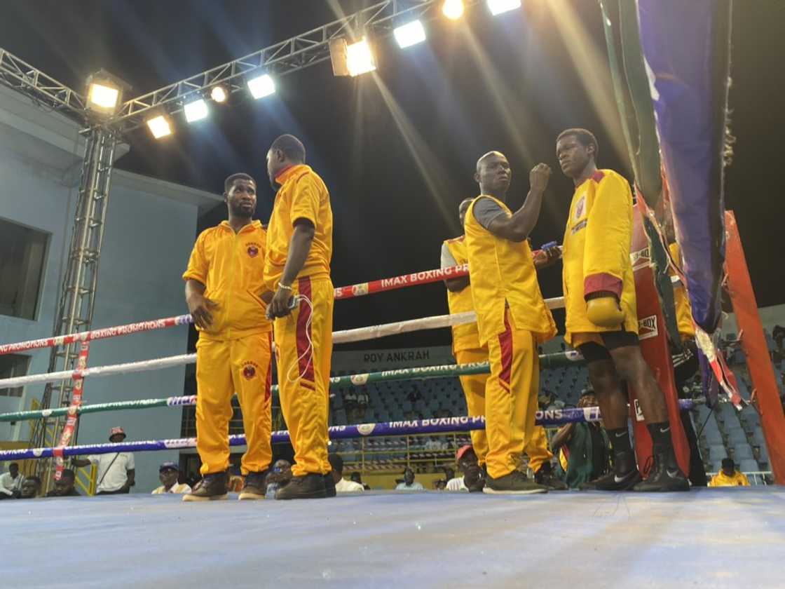 A typical fight night at the Bukom Boxing Arena in November 2023 A typical fight night at the Bukom Boxing Arena in November 2023