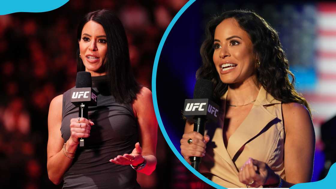 Charly Arnolt during the UFC Fight Night in Seattle (L) and the UFC Fight Night event at UFC APEX in Las Vegas, Nevada (R) Charly Arnolt during the UFC Fight Night in Seattle (L) and the UFC Fight Night event at UFC APEX in Las Vegas, Nevada (R)