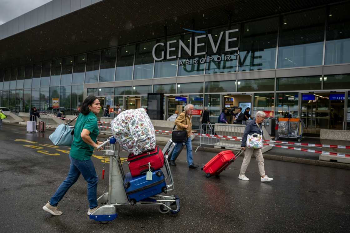 Dozens of flights were cancelled at Geneva airport on Friday due a strike by staff