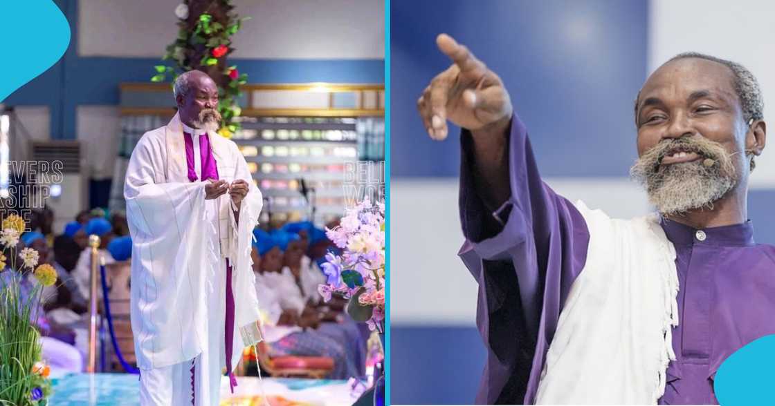 Prophet Adom Kyei-Duah, Boxer, Adom Kyei-Duah's sticker, Ghana, Adom Kyei's church, Social media Prophet Adom Kyei-Duah, Boxer, Adom Kyei-Duah's sticker, Ghana, Adom Kyei's church, Social media