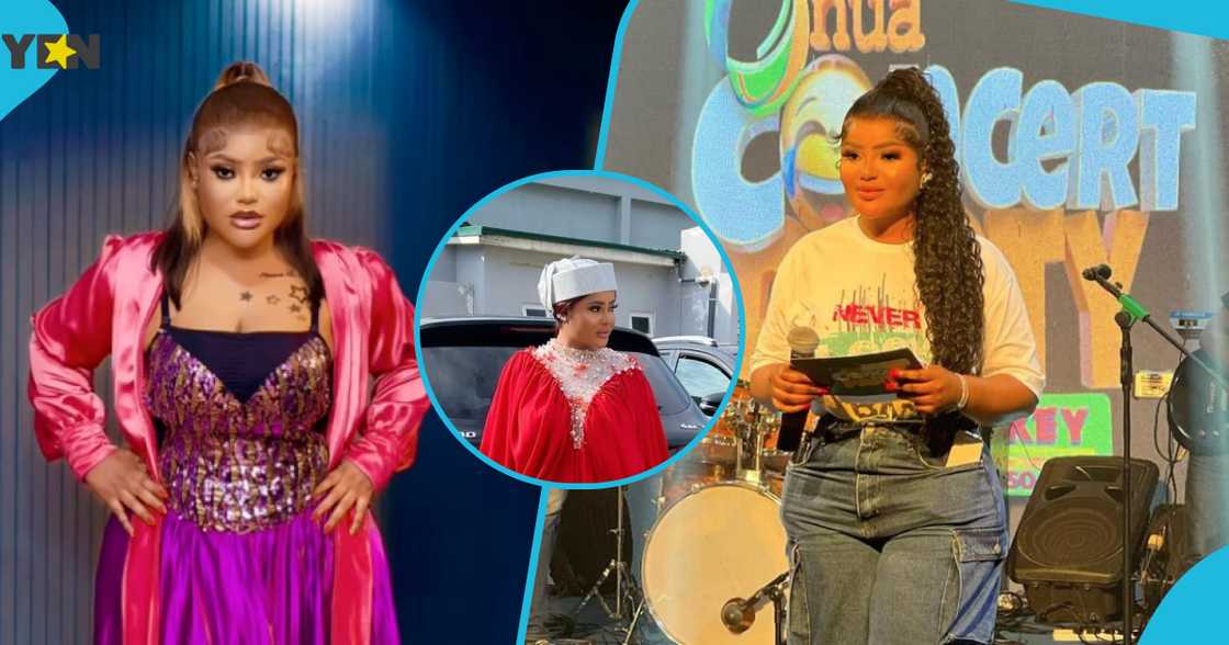 Onua Concert Party host Aba Dope Onua Concert Party host Aba Dope