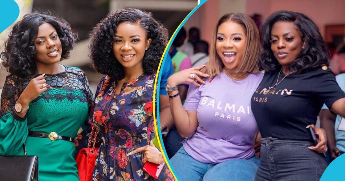 Serwaa Amihere and Nana Ama Anamoah in photos