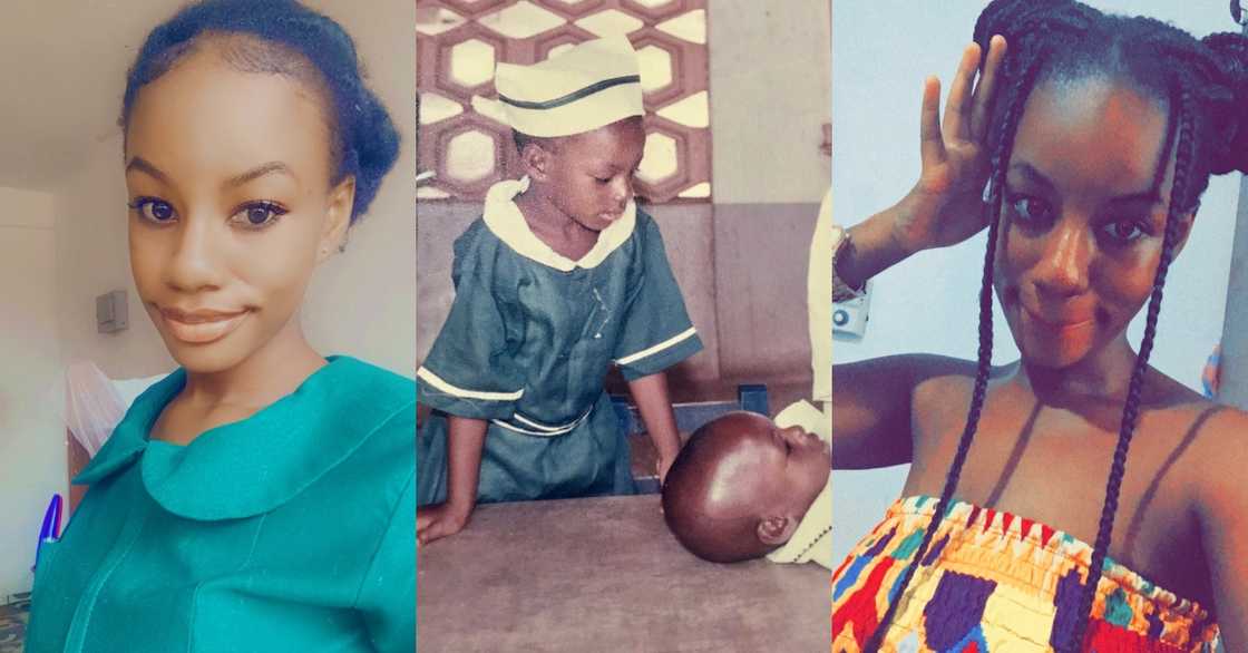 naa_mayaa a lady who achieved childhood dream of becoming a nurse