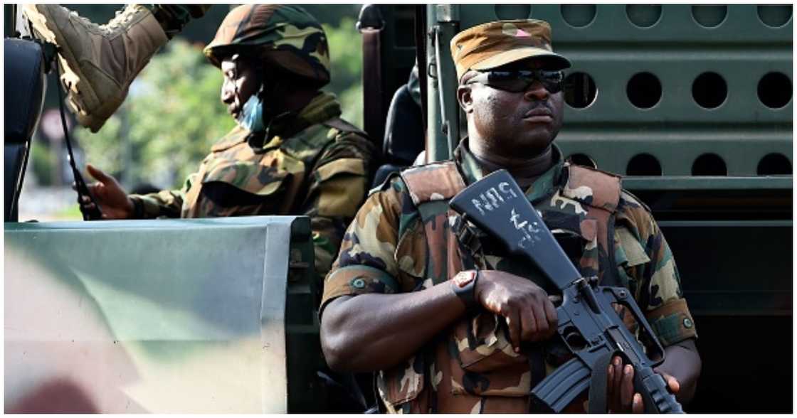 Ghana military man