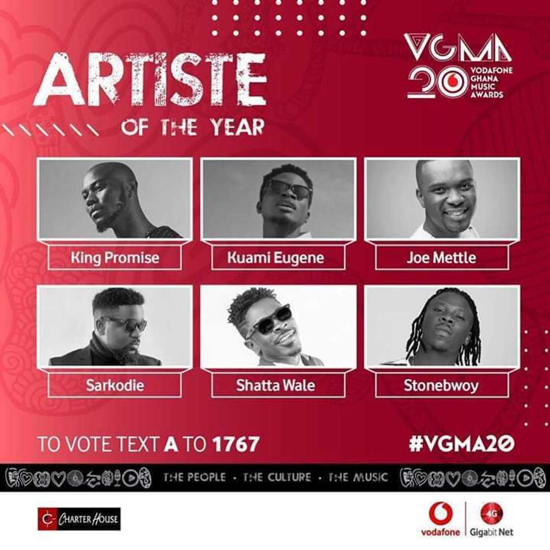 Full list of 2019 VGMA nominees Full list of 2019 VGMA nominees