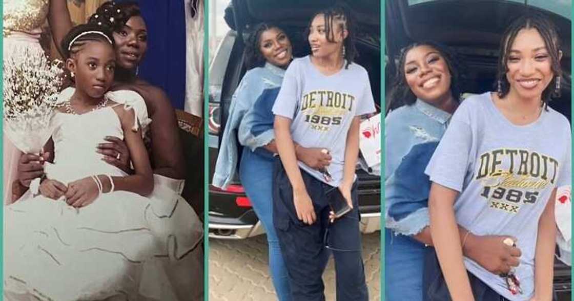 Lady shares transformation of little bride after 10 years Lady shares transformation of little bride after 10 years