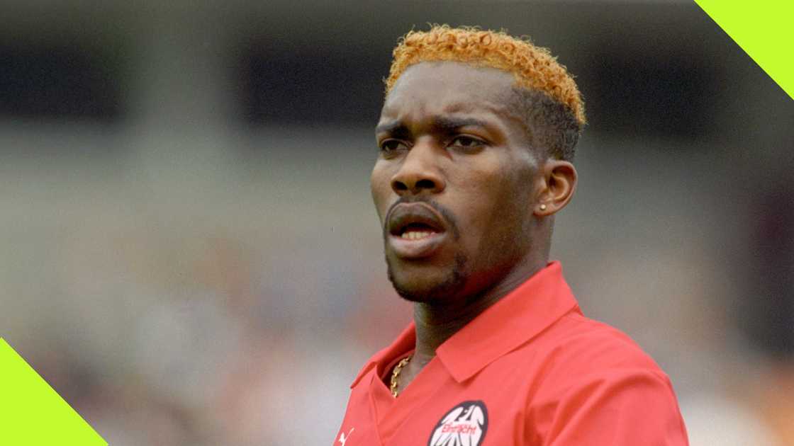 Jay-Jay Okocha, Super Eagles, Frankfurt, Oliver Kahn, Bundesliga, Karlsruher SC Jay-Jay Okocha, Super Eagles, Frankfurt, Oliver Kahn, Bundesliga, Karlsruher SC