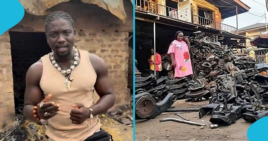 vdm, nigerian traders, verydarkman, ghana, abossey okai market, spare parts traders, wholesale spare parts traders