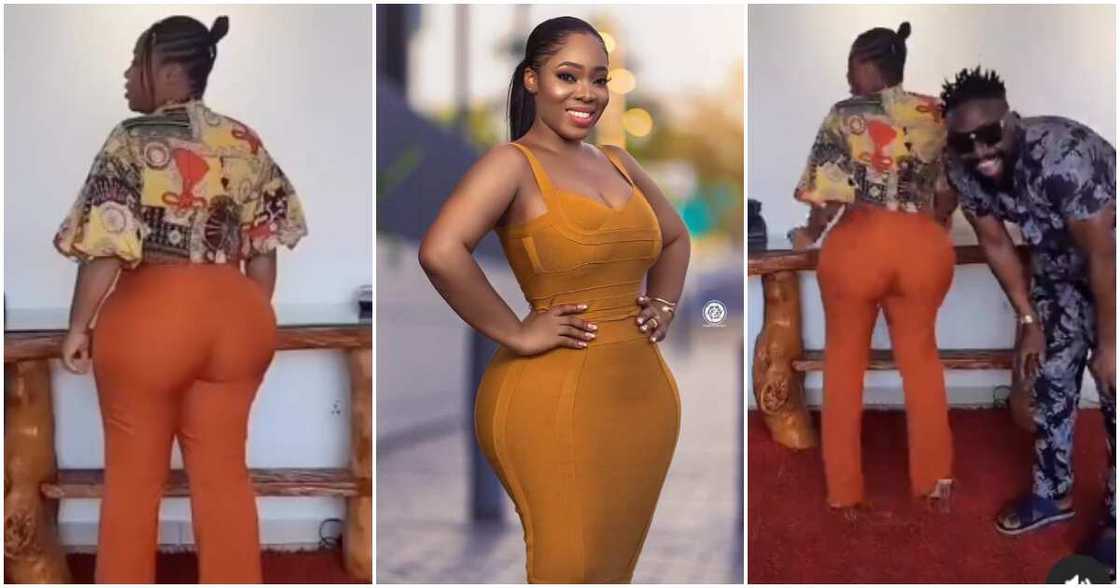 Twerking video of Moesha Boduong causes stir. Twerking video of Moesha Boduong causes stir.