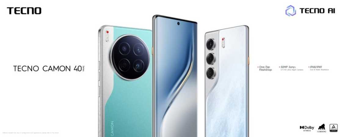 TECNO Unveils CAMON 40 Series & AI Ecosystem At MWC 2025 TECNO Unveils CAMON 40 Series & AI Ecosystem At MWC 2025