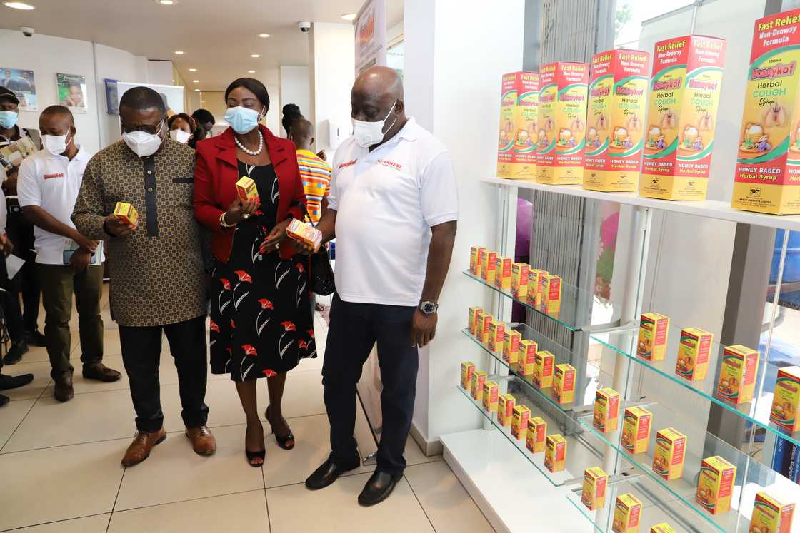 Pharmaceutical giants Ernest Chemist launches herbal cough syrup Pharmaceutical giants Ernest Chemist launches herbal cough syrup