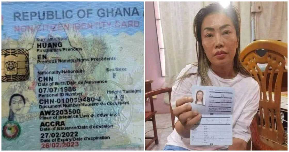The NIA has denied issuing Aisha Huang with a Ghana card