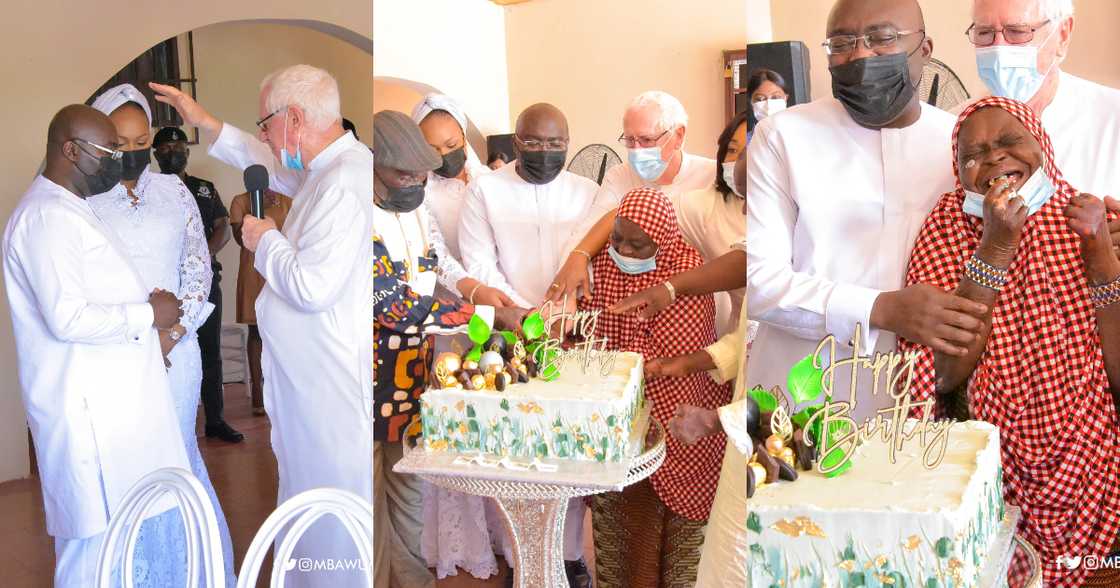 Bawumia celebrates 58th birthday with some cured lepers