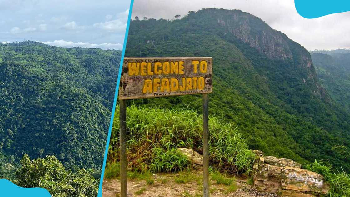 Mount Afadjato in Ghana Mount Afadjato in Ghana