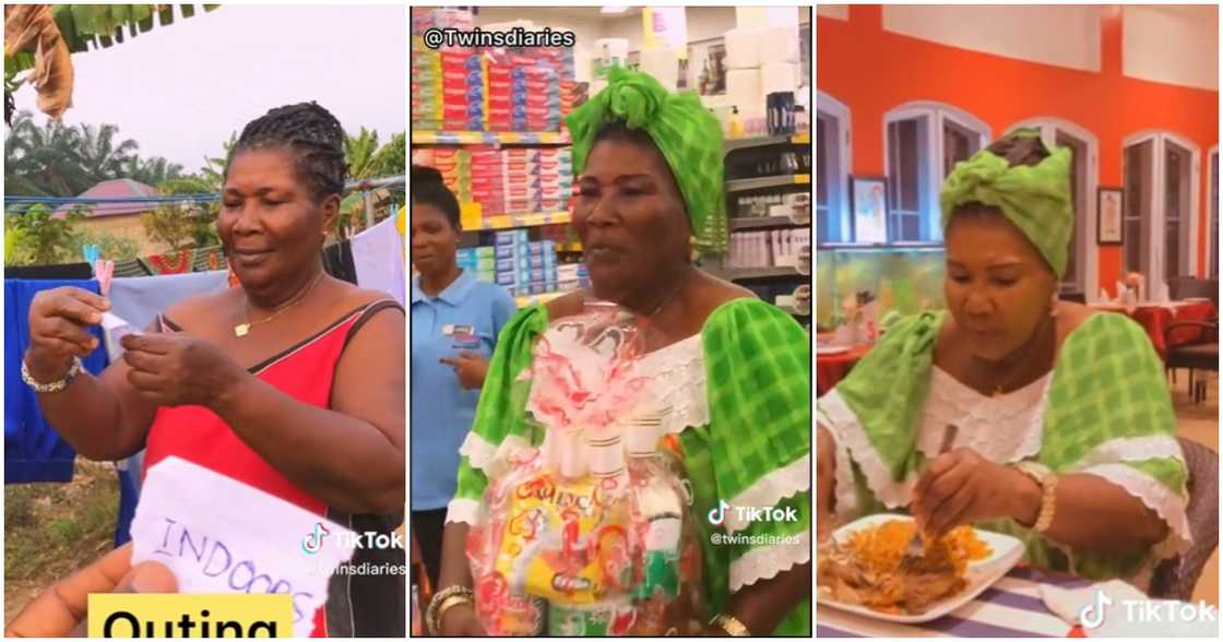 Photo of elderly Ghanaian woman Photo of elderly Ghanaian woman