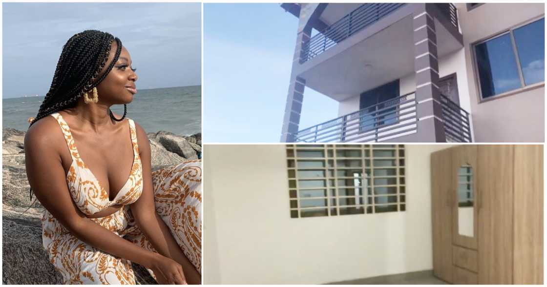 African-American woman flaunts her dream apartment in Ghana