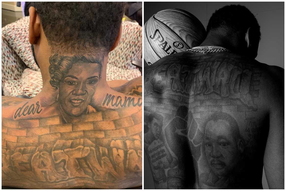 John Wall tattoos John Wall tattoos