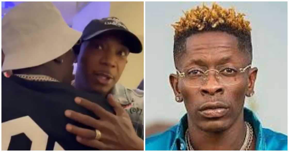 Shatta Wale and Jah Rule Shatta Wale and Jah Rule