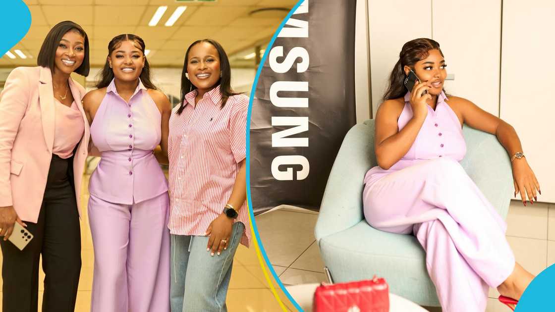 Ama Burland, Samsung, Samsung brand ambassador, Ama Burland's YouTube Channel, Ama Burland and Gisela Amponsah, Ama Burland's businesses, Ama Burland's brand deals, Cookie Tee, Berla Mundi
