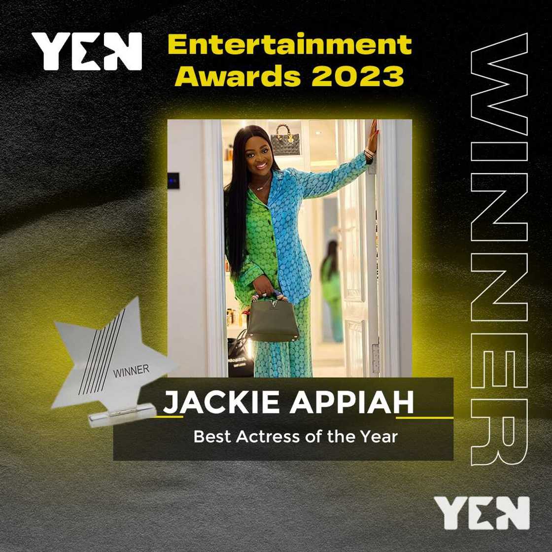 Jackie Appiah wins YEN Entertainment Award Jackie Appiah wins YEN Entertainment Award